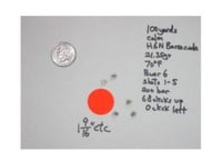H&N Baracuda Match .22 Cal, 21.14 Grains, Round Nose, 200ct