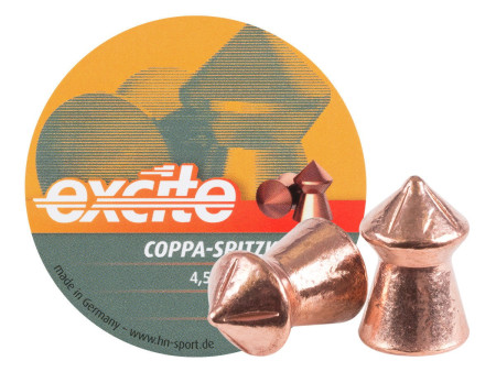 H&N Excite Coppa-Spitzkugel, .177 Cal, 7.56 Grains, Pointed, 500ct