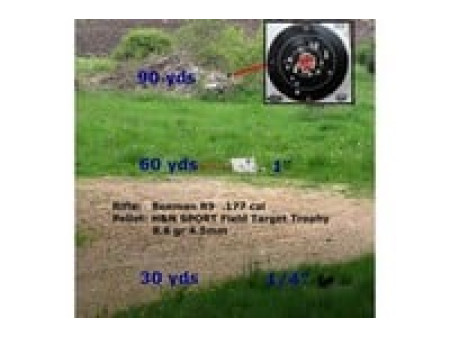 H&N Field Target Trophy .177 Cal, 8.64 Grains, Domed, 500ct