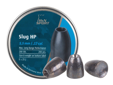 H&N Slug HP, .217 Cal., 21 Grains, Hollowpoint, 200ct