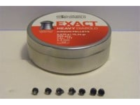 JSB Diabolo Exact Heavy .177 Cal, 10.34 Grains, Domed, 500ct