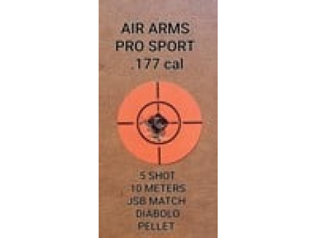 JSB Match Diabolo Exact .177 Cal, 8.4 Grains, Domed, 500ct, 4.52mm