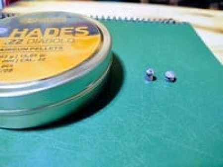 JSB Match Diabolo Hades .22 Cal, 15.89 Grain, Hollowpoint, 250 Count