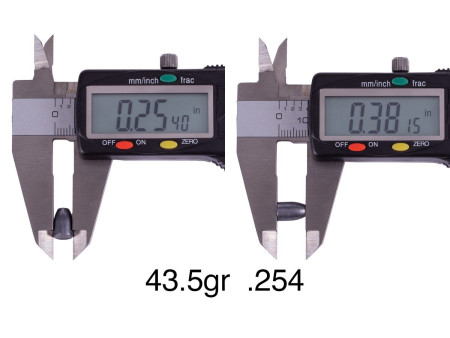 NSA Hollowpoint Slug .254 Cal, 43.5gr, 200ct