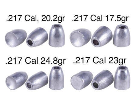 NSA Slug Sampler, .217 Cal, 160ct