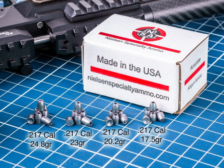 NSA Slug Sampler, .217 Cal, 160ct