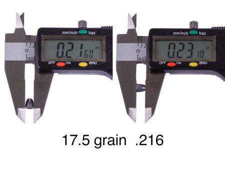 NSA .216 Cal 17.5 grain 300ct