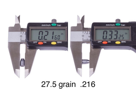 NSA .216 Cal 27.5 grain 225ct