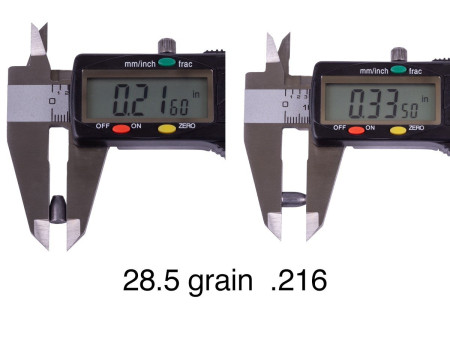 NSA .216 Cal 28.5 grain 225ct