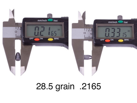 NSA .2165 Cal 28.5 grain 225ct