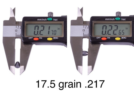 NSA .217 Cal 17.5 grain 300ct