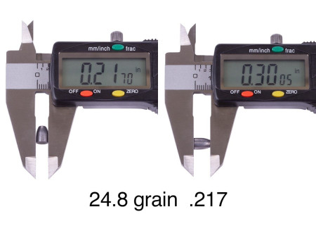 NSA .217 Cal 24.8 grain 250ct