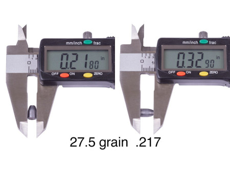 NSA .217 Cal 27.5 grain 225ct