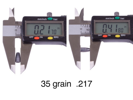 NSA .217 Cal 35.0 grain 200ct, 35 grain