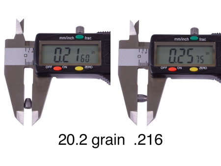 NSA .218 Cal 20.2 grain 275ct