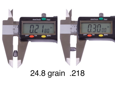 NSA .218 Cal 24.8 grain 250ct