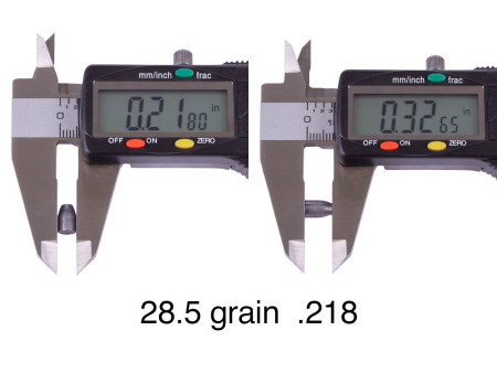 NSA .218 Cal 28.5 grain 225ct