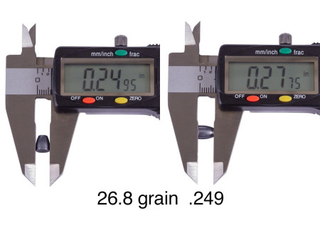 NSA .249 Cal 26.8 grain 250ct