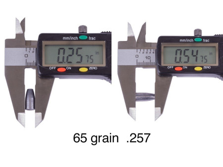 NSA .257 Cal 65.0 grain 125ct