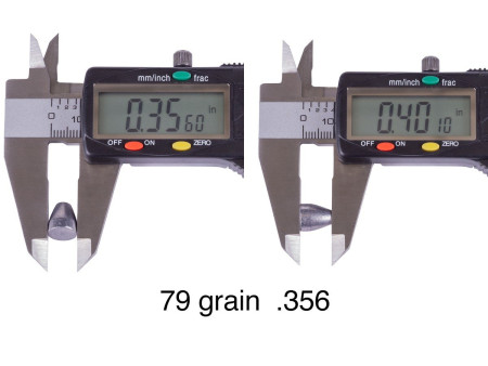 NSA .356 Cal 79.0 grain 125ct