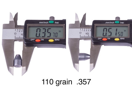NSA .357 Cal 110.0 grain 100ct