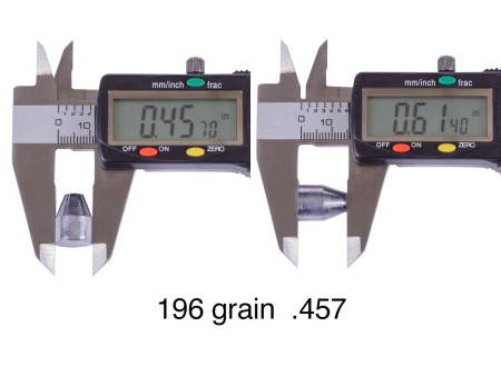 NSA .457 Cal 196.0 grain 50ct, 196 grain