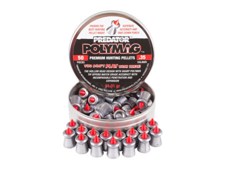 Predator Polymag, .35 Cal, 81.01 Grains, Pointed, 50ct