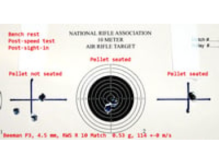 RWS R-10 Match Heavy .177 Cal, 8.2 Grains, Wadcutter, 500ct