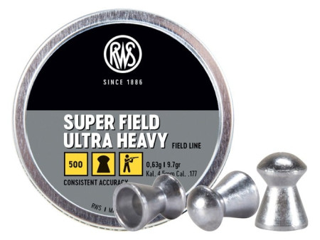 RWS Super Field Ultra Heavy .177 Cal, 9.7gr, 500ct