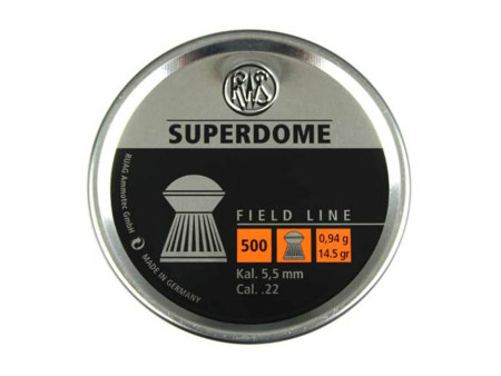 RWS Superdome .22 Cal, 14.5 Grains, Domed, 500ct
