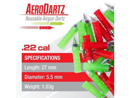 Umarex AeroDartz .22 Cal, 15.89gr, 60ct
