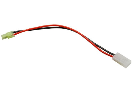 Airsoft Battery Adapter Large Tamiya Female to Mini Male Tamiya