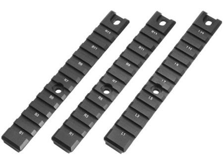 UTG Model 36 Handguard Picatinny Rail, 3ct