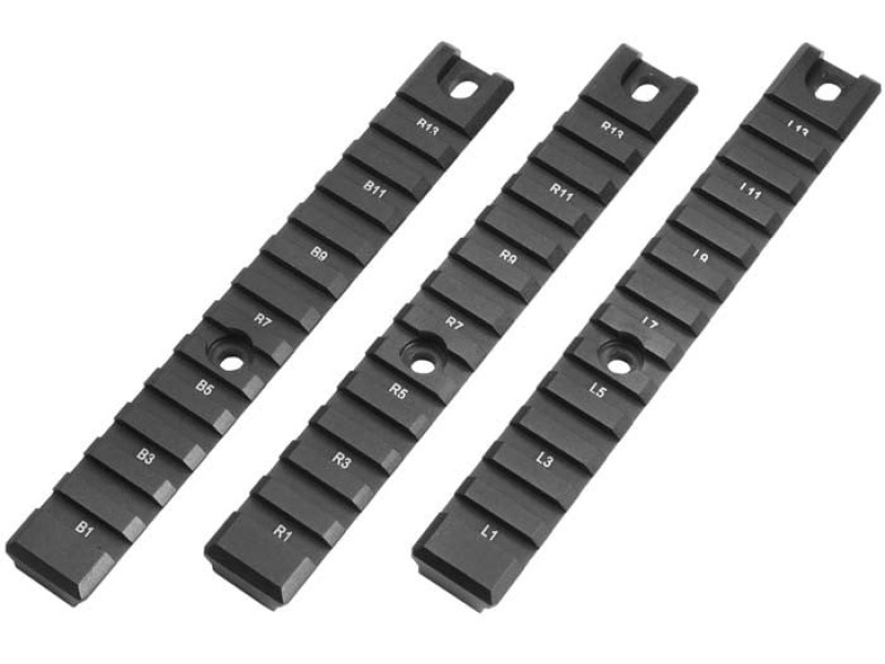 UTG Model 36 Handguard Picatinny Rail, 3ct