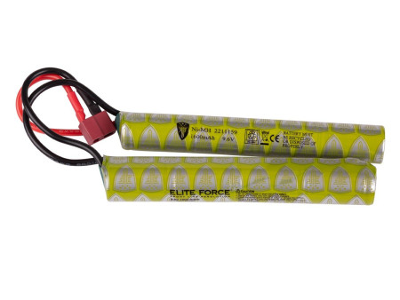 Elite Force Airsoft 9.6V 1600 mAh NiMh Nunchuck Battery