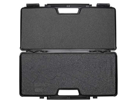 ASG Dan Wesson Revolver Case With Logo, Plastic, Black, 3.3"x9"x18"