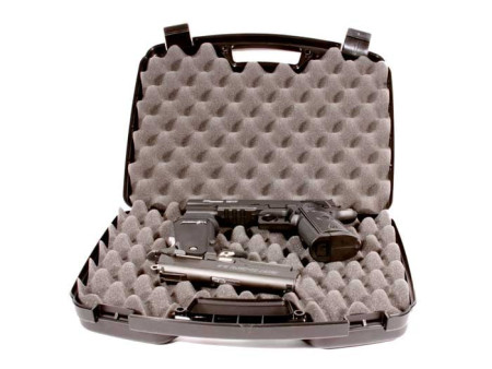 MTM Case-Gard Pistol Case, Holds 2 Guns