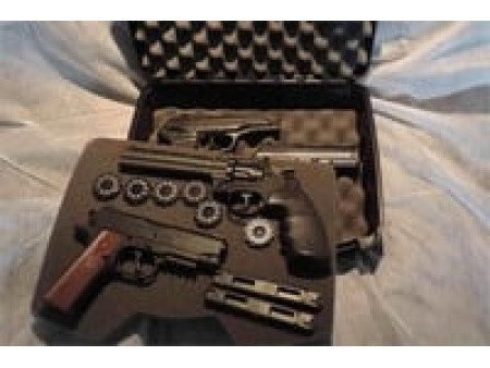 MTM Case-Gard Pistol Case, Holds 4 Guns
