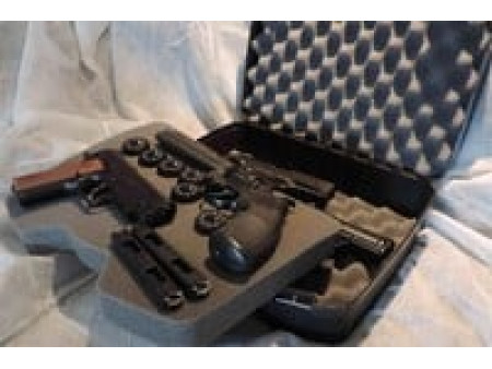 MTM Case-Gard Pistol Case, Holds 4 Guns