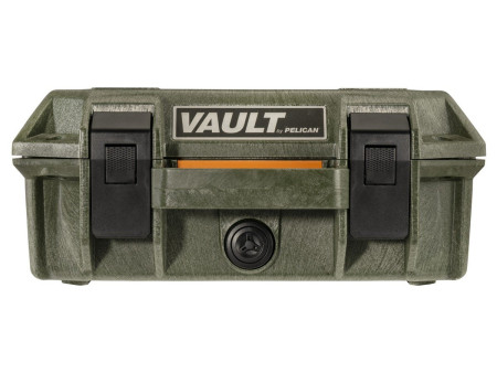 Pelican V100 Vault Small Pistol Case, OD Green