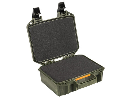Pelican V100 Vault Small Pistol Case, OD Green