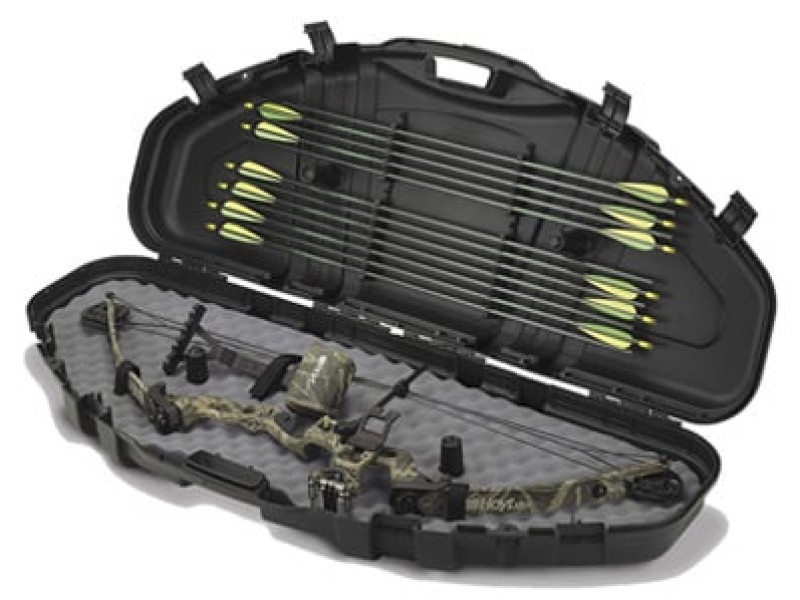 Plano 43" Bow Case, Arrow Storage, Lockable, Airline-Approved, Black