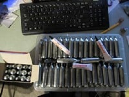 Crosman 12 Gram CO2, 5 Cartridges