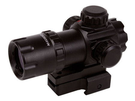 1x26mm ITA Red-Green Dot Sight, 4 MOA Dot, 30mm Tube, Quick-Detach Low Picatinny Mount & Riser