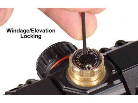 1x26mm ITA Red-Green Dot Sight, 4 MOA Dot, 30mm Tube, Quick-Detach Low Picatinny Mount & Riser