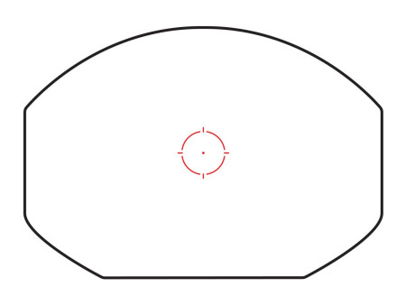 Hawke Wide View Reflex Sight, Circle Dot, Weaver Mount
