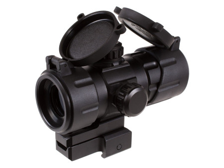 UTG 4.2" ITA Red/Green T-Dot Sight, 38mm Tube, Riser, Quick-Detach Mount