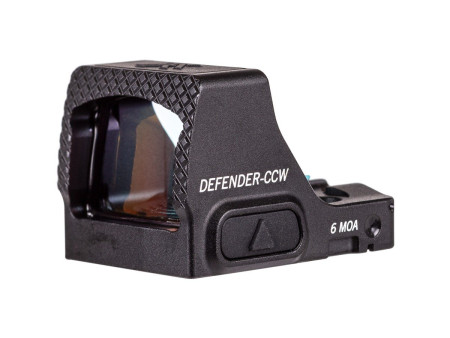 Vortex Defender-CCW Red Dot Sight, 6 MOA Dot