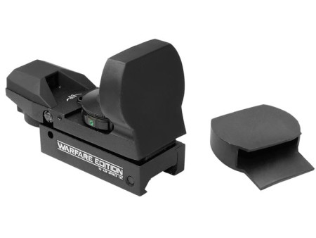 AIM Sports Warfare Edition Red/Green Dot Sight, 4 Ill. Reticles, Weaver/Picatinny Mount