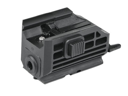 ASG Universal Laser, Integral Weaver Mount + Rail for Accessories